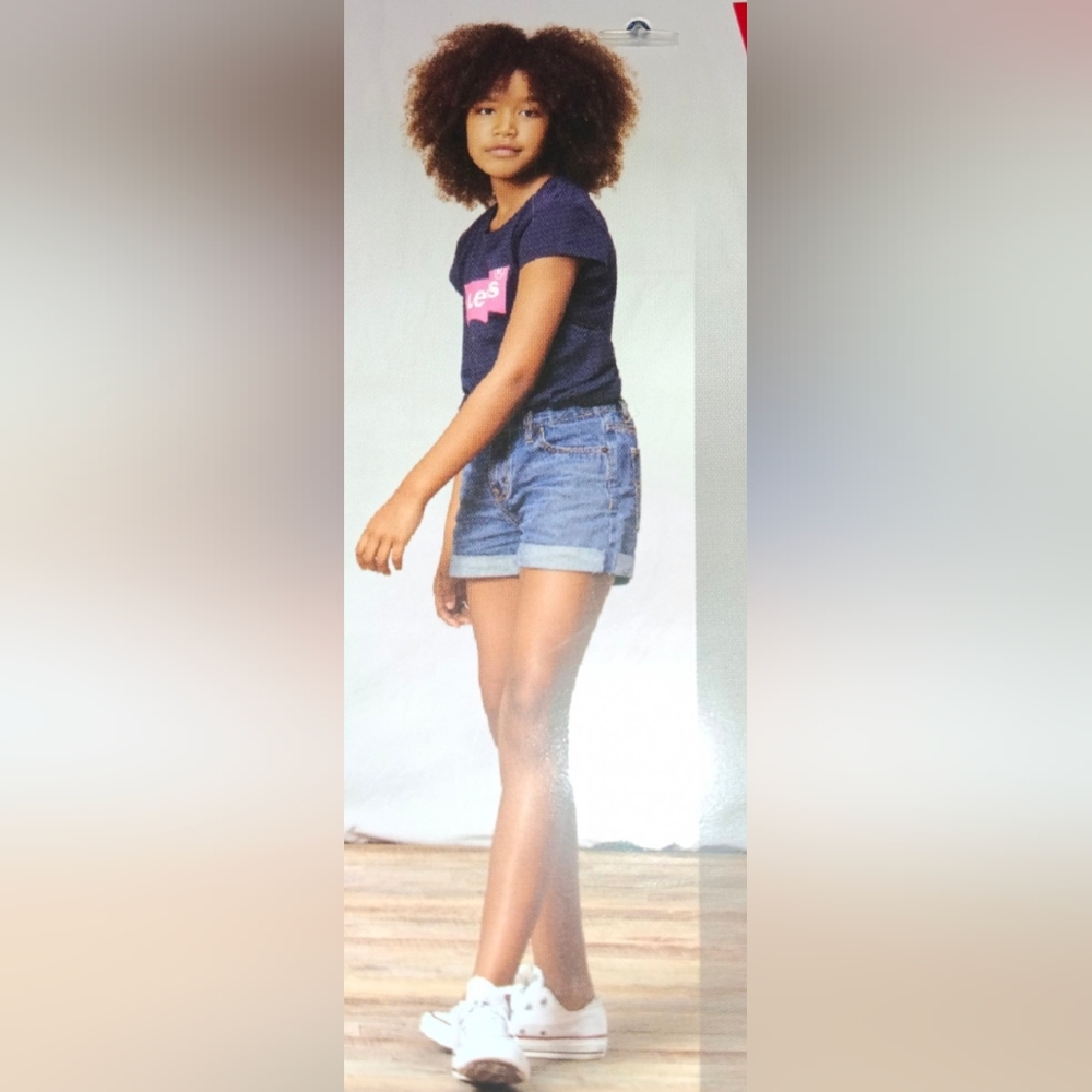 LEVI'S Denim Blue Girls Shorts Size R7